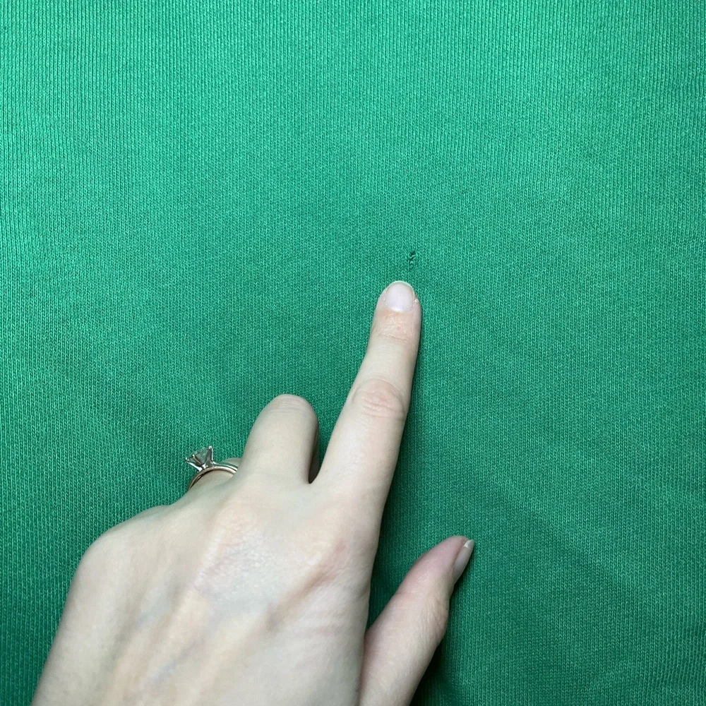 Aerie Green V-Neck Sweater - Picture 6 of 6